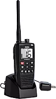 Uniden Atlantis 275 Handheld Two-Way VHF Marine Radio, Floating IPX8 Submersible Waterproof, Large Dual-Color Screen, 6-Watt