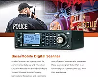Uniden Bearcat BCD260DN Base/Mobile Digital Scanner, Performance Features, Band Scope Rapid System/Channel Number Tagging