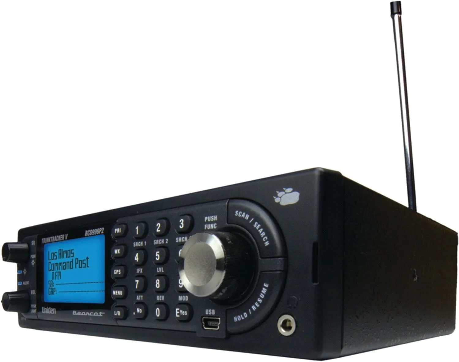 Uniden BCD996P2 Digital Mobile TrunkTracker V Scanner, 25,000 Dynamically Allocated Channels
