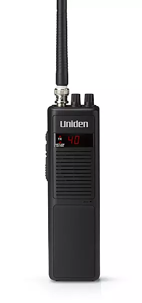 Uniden PRO401HH Professional Series 40 Channel Handheld CB Radio, 4 Watts Power with Hi/Low Power Switch