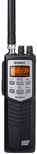 Uniden PRO501 40-Channel Portable Handheld CB Radio