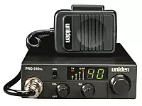Uniden PRO510XL Pro Series 40-Channel CB Radio. Compact Design. Backlit LCD Display. Public Address. ANL Switch and 7 Watts