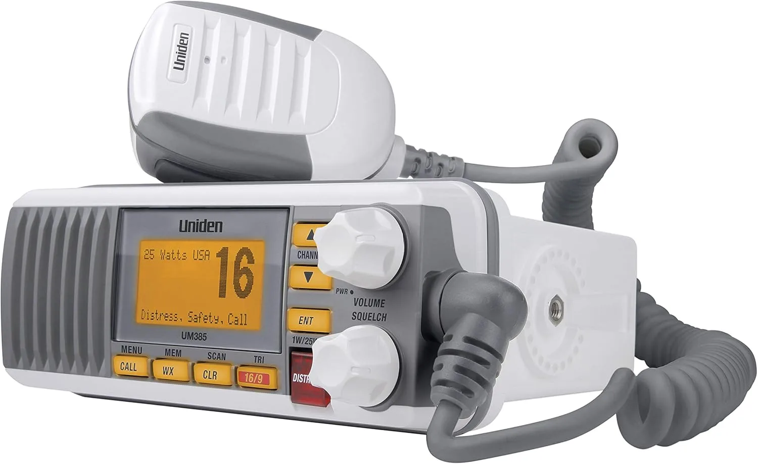 Uniden UM385 25 Watt Fixed Mount Marine VHF Radio