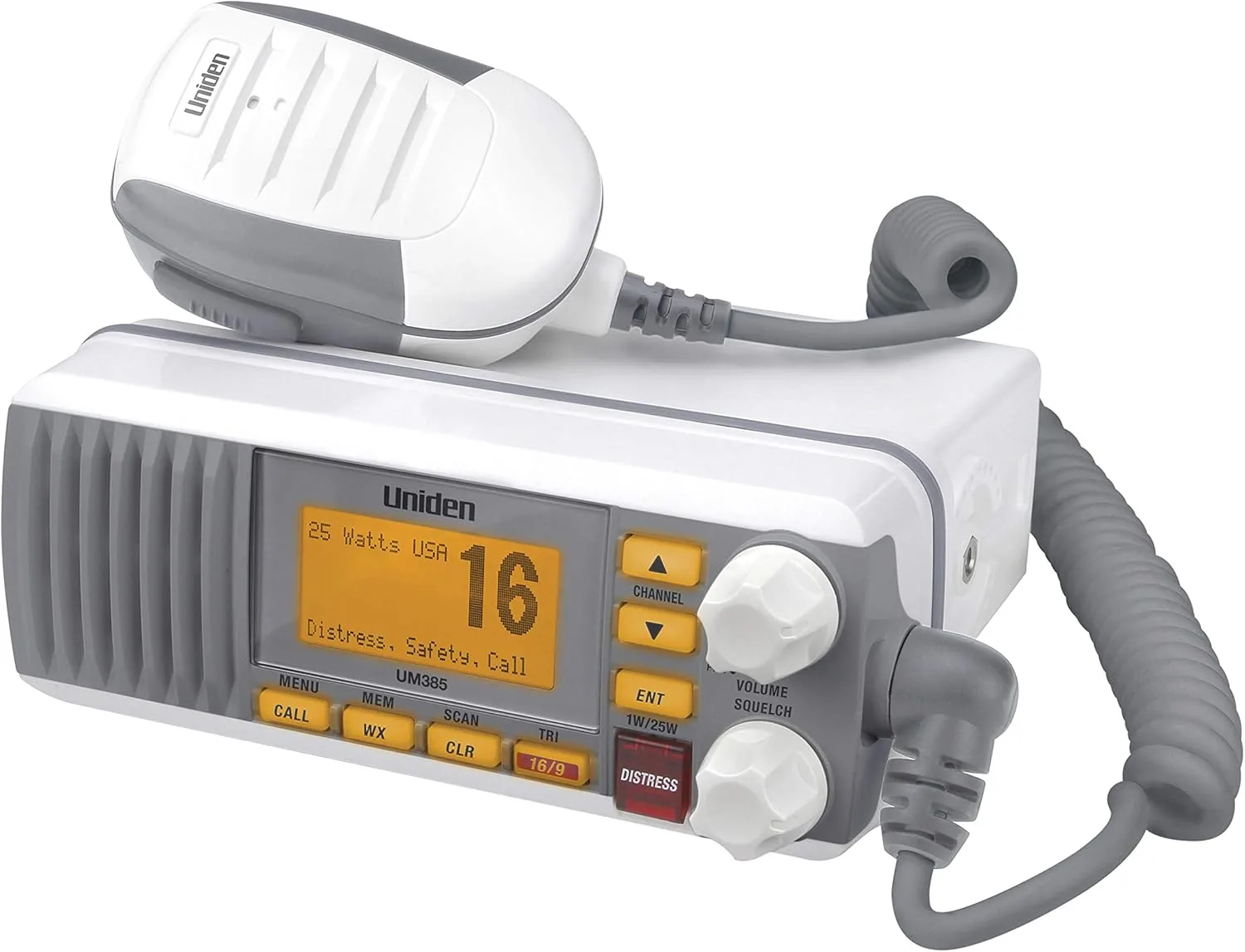 Uniden UM385 25 Watt Fixed Mount Marine VHF Radio