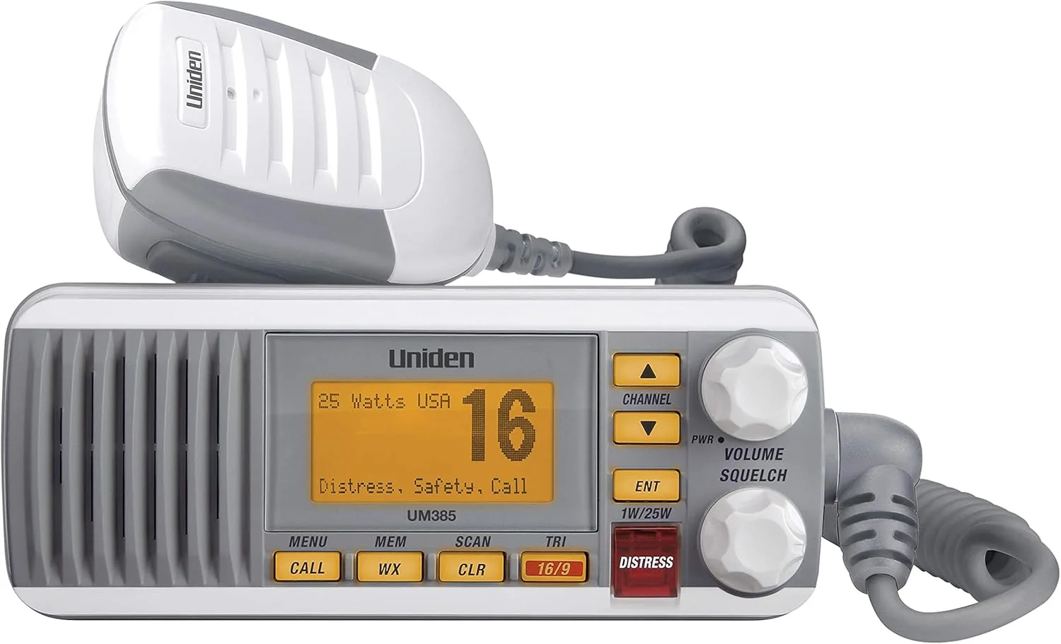 Uniden UM385 25 Watt Fixed Mount Marine VHF Radio
