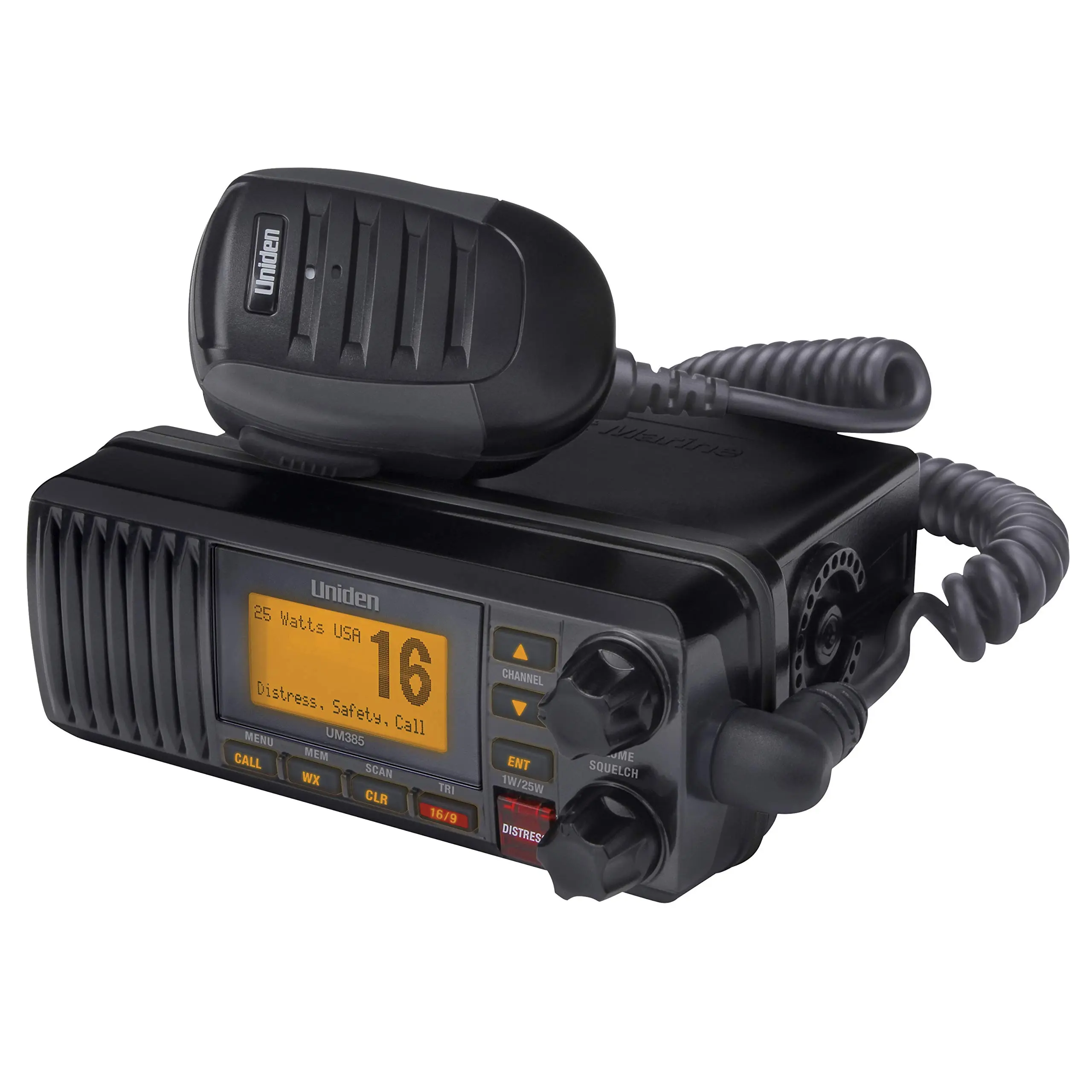 Uniden UM385 25 Watt Fixed Mount Marine VHF Radio