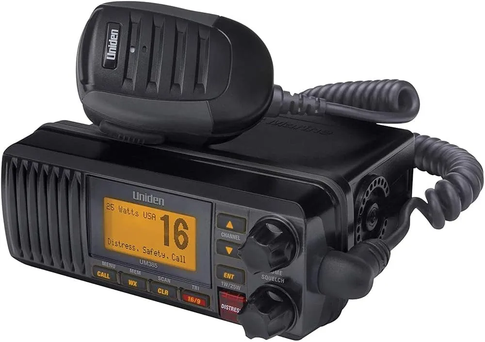 Uniden UM385 25 Watt Fixed Mount Marine VHF Radio