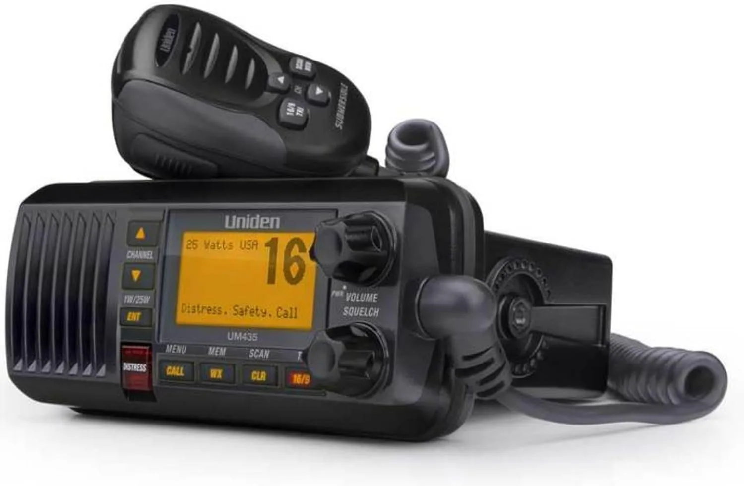 Uniden UM435 Advanced Fixed Mount VHF Marine Radio