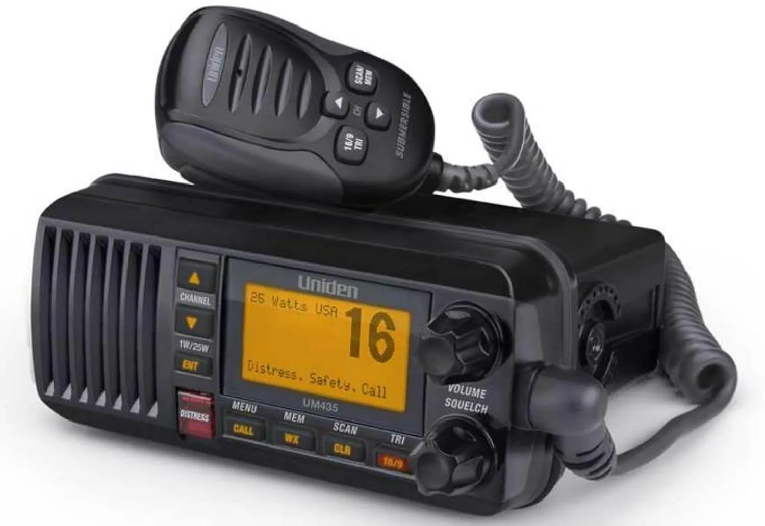 Uniden UM435 Advanced Fixed Mount VHF Marine Radio