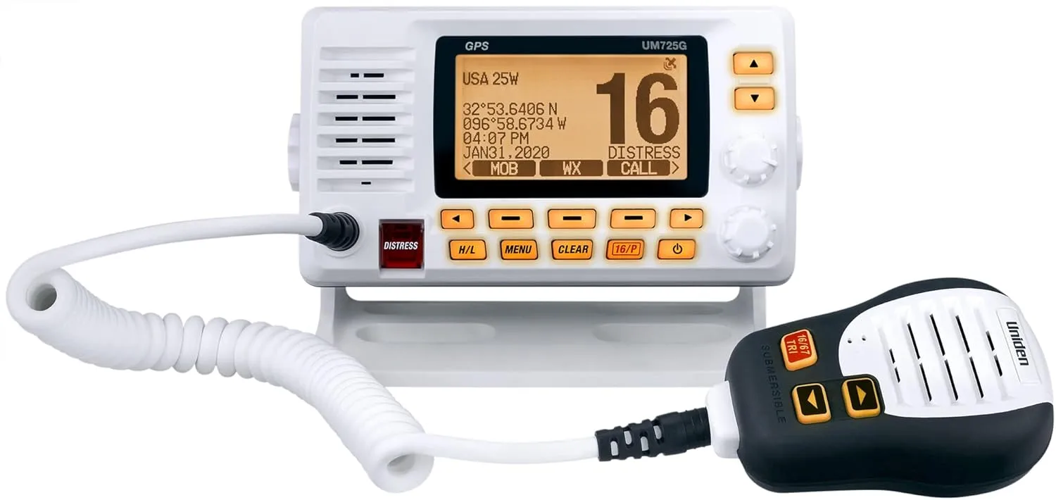 UNIDEN UM725 Fixed Mount Marine VHF Radio
