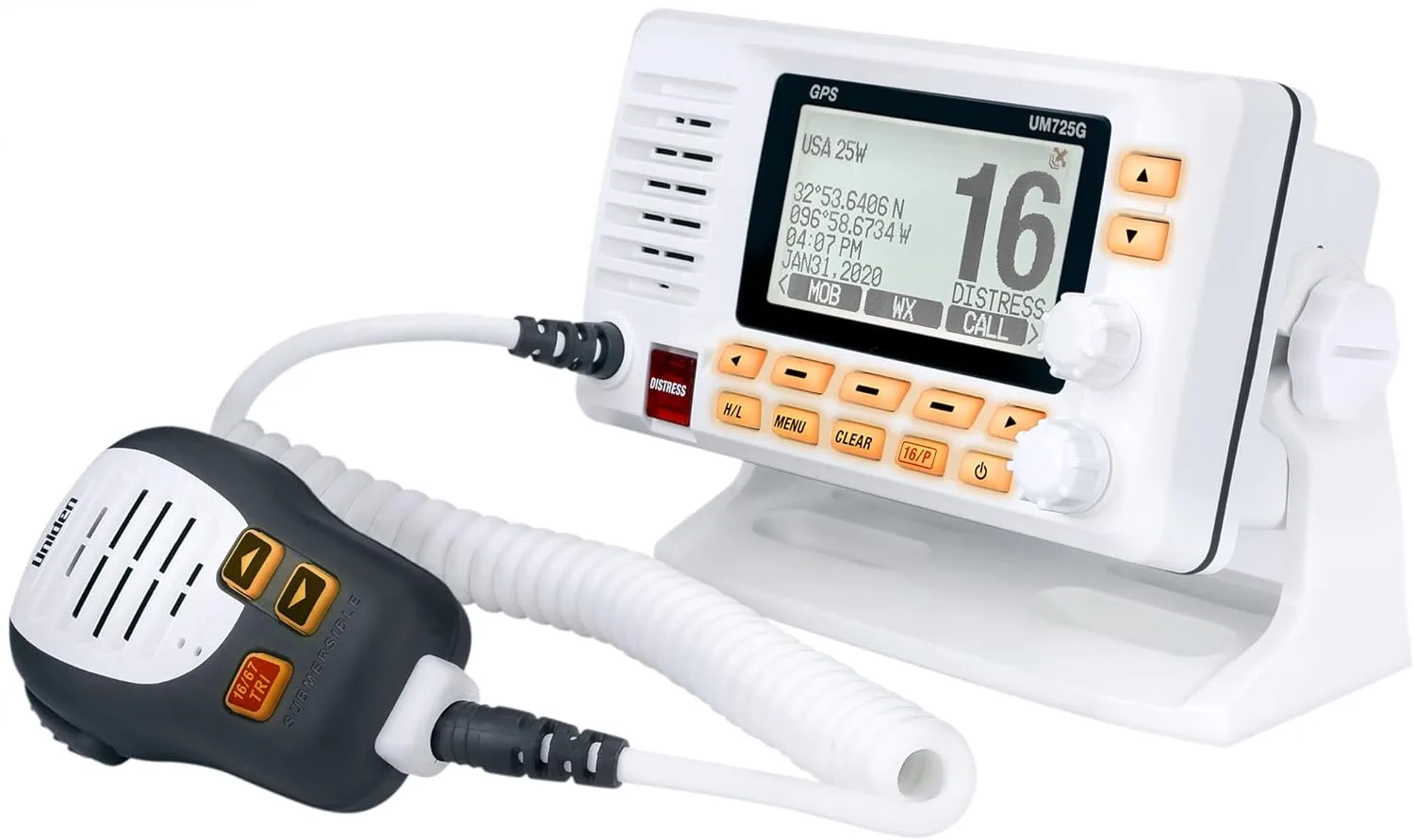 UNIDEN UM725 Fixed Mount Marine VHF Radio