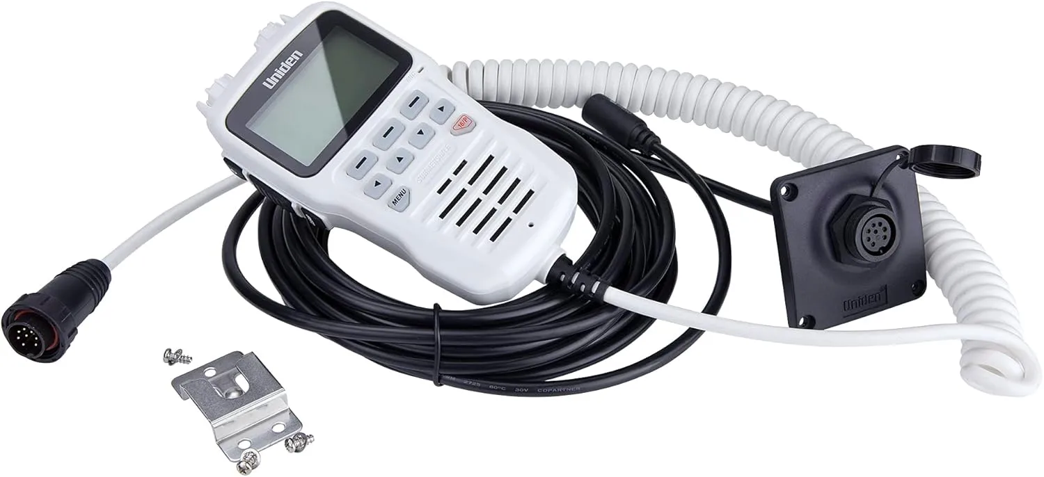 Uniden UMRMIC Remote Microphone for UM725 Series Marine VHF Radios
