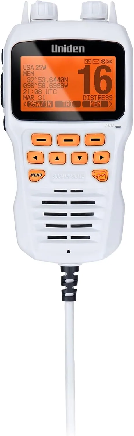 Uniden UMRMIC Remote Microphone for UM725 Series Marine VHF Radios