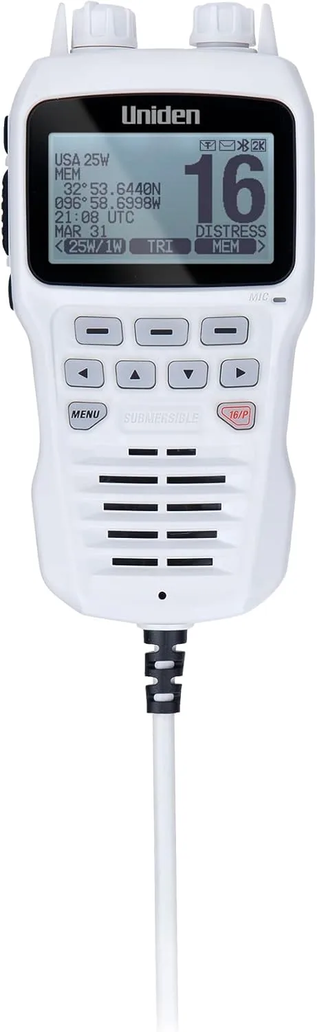 Uniden UMRMIC Remote Microphone for UM725 Series Marine VHF Radios