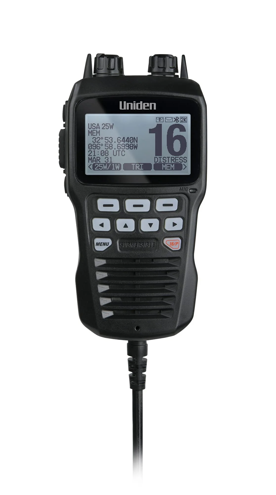 Uniden UMRMIC Remote Microphone for UM725 Series Marine VHF Radios