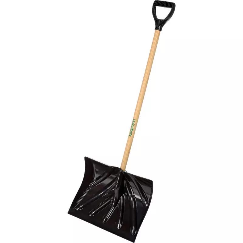 Union Tools UnionTools 1627400 Poly Snow Shovel, 18", Blue