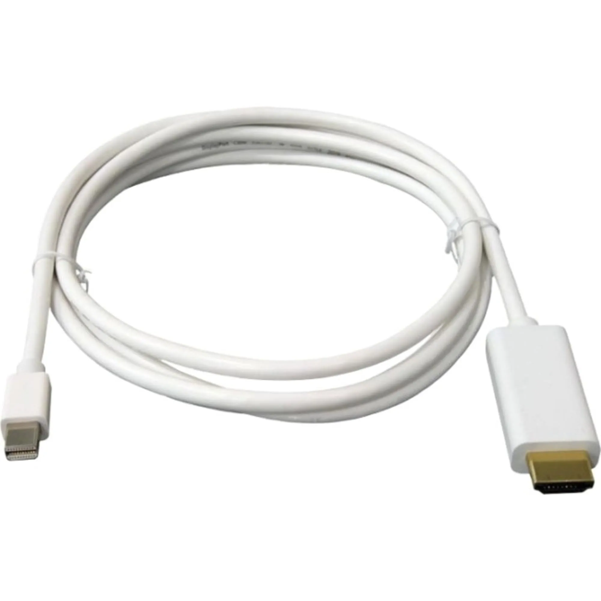 Unirise 10ft Mini Displayport to HDMI Cable, Male - Male, 32 AWG - 10 ft HDMI/Mini DisplayPort A/V Cable - MDPHDMI10FMM