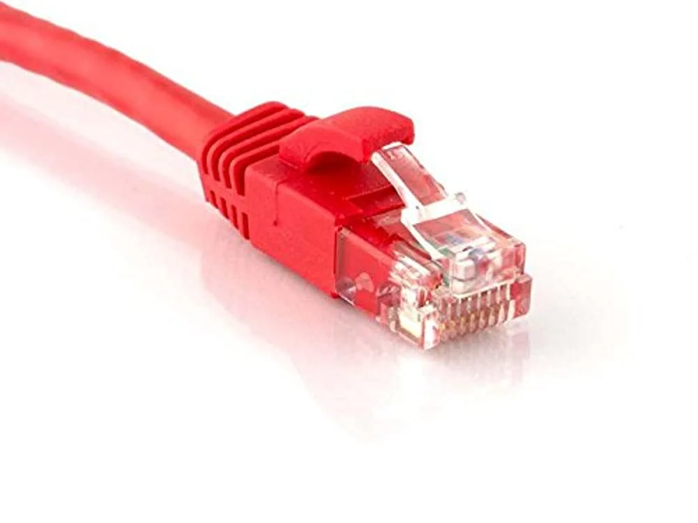 1ft Purple Cat6 Patch Cable, UTP, Snagless