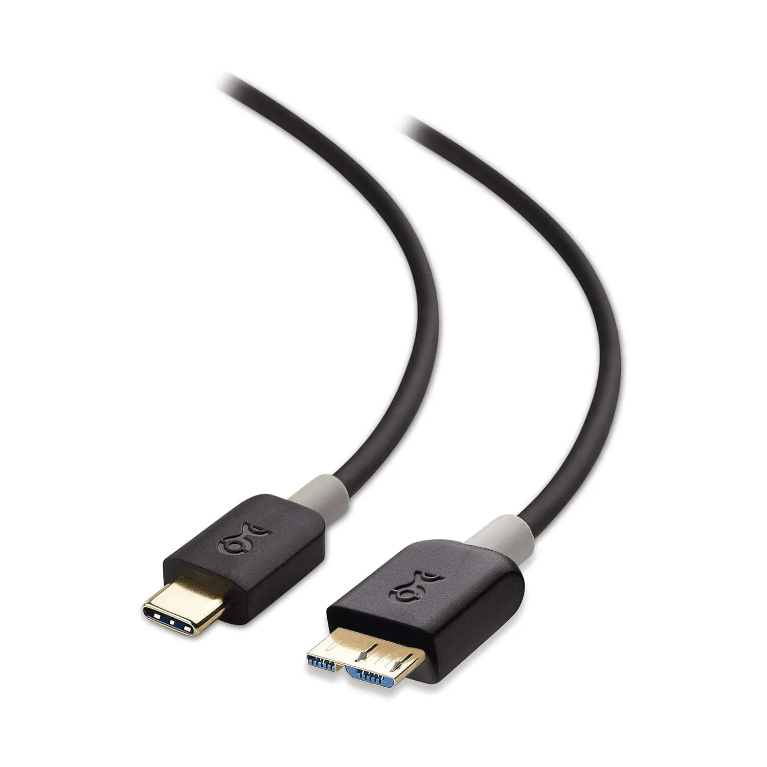 UNC 3FT USB-C to USB 3.0 A Male-to-Male Cable - Fast Charging & Data Transfer