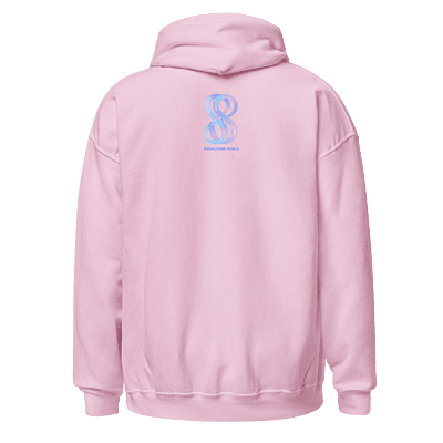 "Wisdom over Tradition. Healing over Pressure." Unisex Pink Hoodie