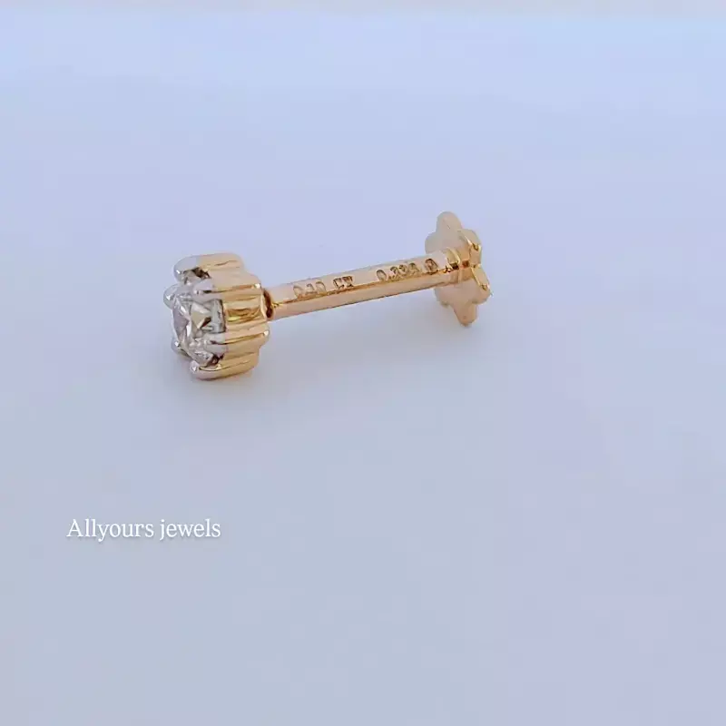 Diamond Nose Pin 0.10ct