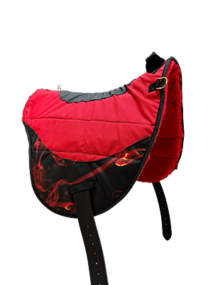 Fire Bareback Pad