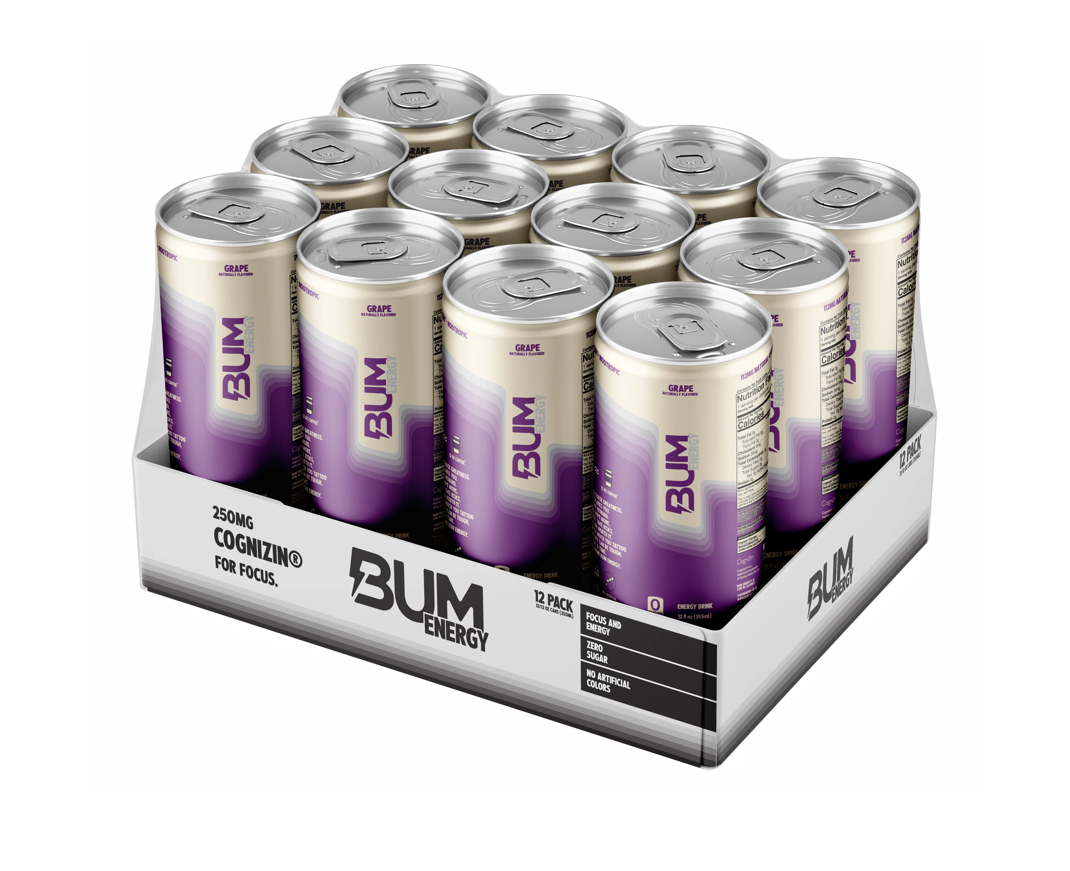 RAW | RTD BUM Energy | Grape
