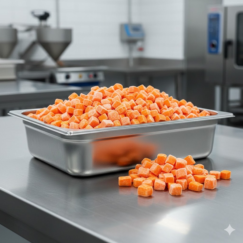 IQF Carrot Dices 2.5kg