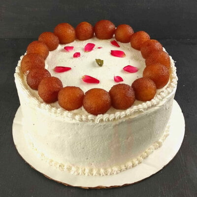 Round Gulab jamun Cake- 1KG