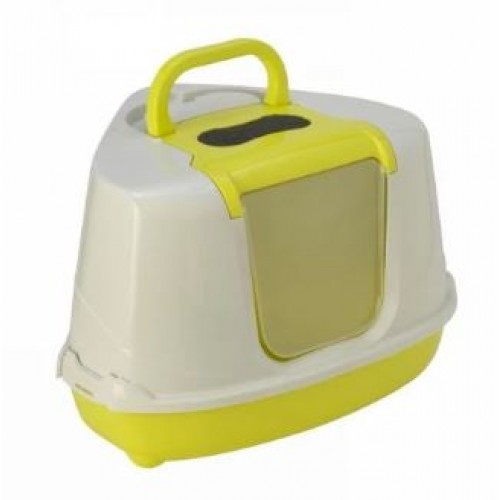 MODERNA LITTER BOX CORNER LEMON (C250) MODERNA LITTER BOX CORNER LEMON (C250)