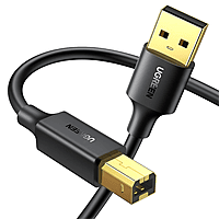 UGREEN US135 USB 2.0 to USB-B Printer Cable, 480Mbps - 3m