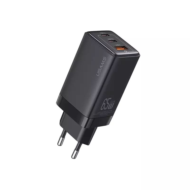 USAMS  Sandru Series 65W Charger Black US-CC180