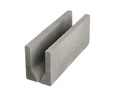 U-Shaped Solid Block