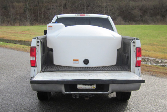210 Gallon Utility Tank 60/51"D x 29"H - White