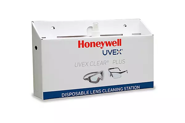 Uvex Clear Plus Portable, Disposable Lens Cleaning Station