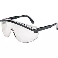Safety Glass: Anti-Fog & Scratch-Resistant, Polycarbonate, Clear Lenses, Full-Framed, UV Protection