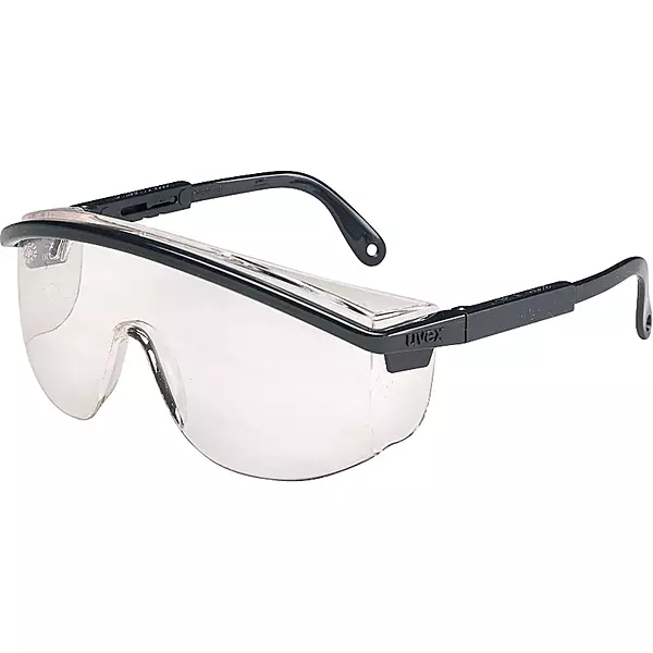Safety Glass: Anti-Fog & Scratch-Resistant, Polycarbonate, Clear Lenses, Full-Framed, UV Protection
