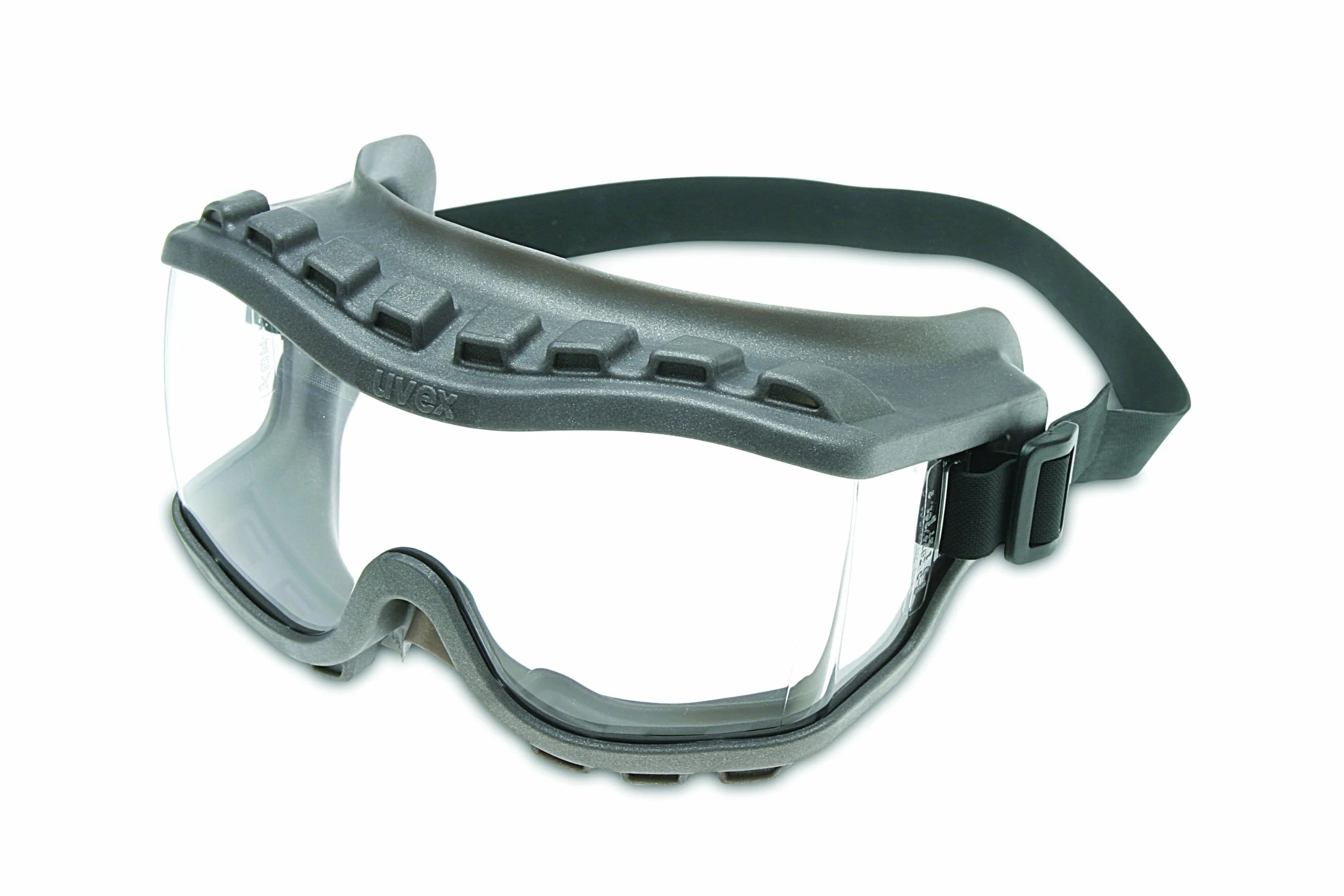UVEX by Honeywell Strategy with Neoprene Band S3805, Clear/Grey