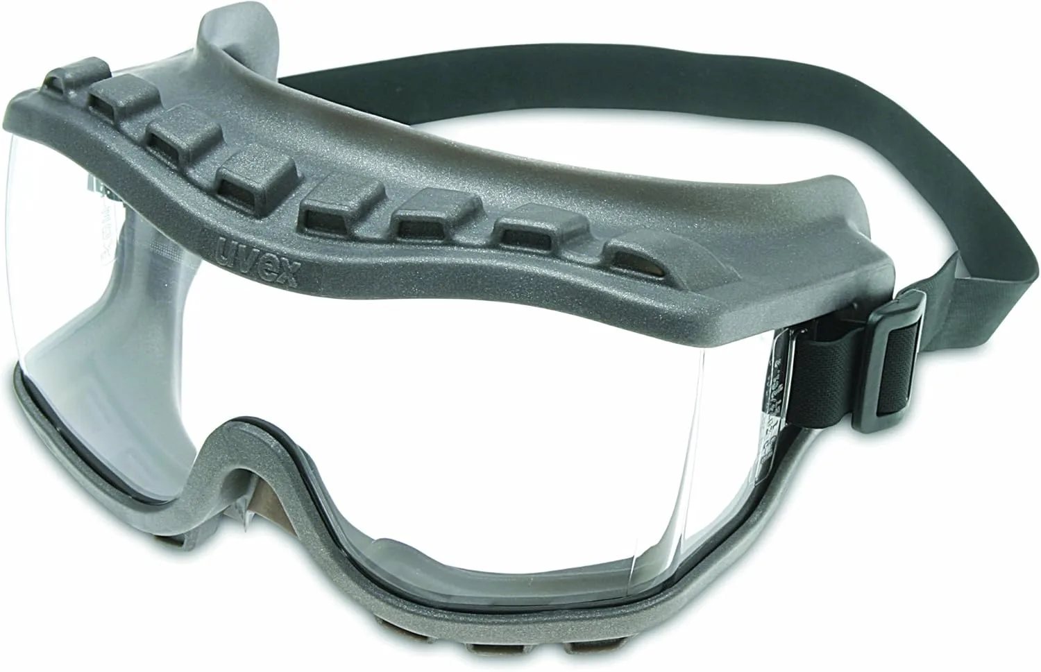 UVEX by Honeywell Strategy with Neoprene Band S3805, Clear/Grey