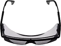 Honeywell Home Gray Safety Glasses, Scratch-Resistant, OTG, Black/Grey (S2504)