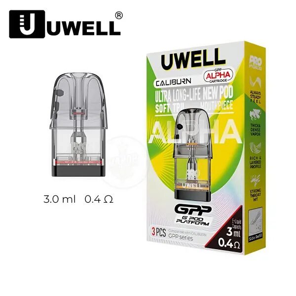 Uwell Caliburn GPP 3ml 0.4Ω
