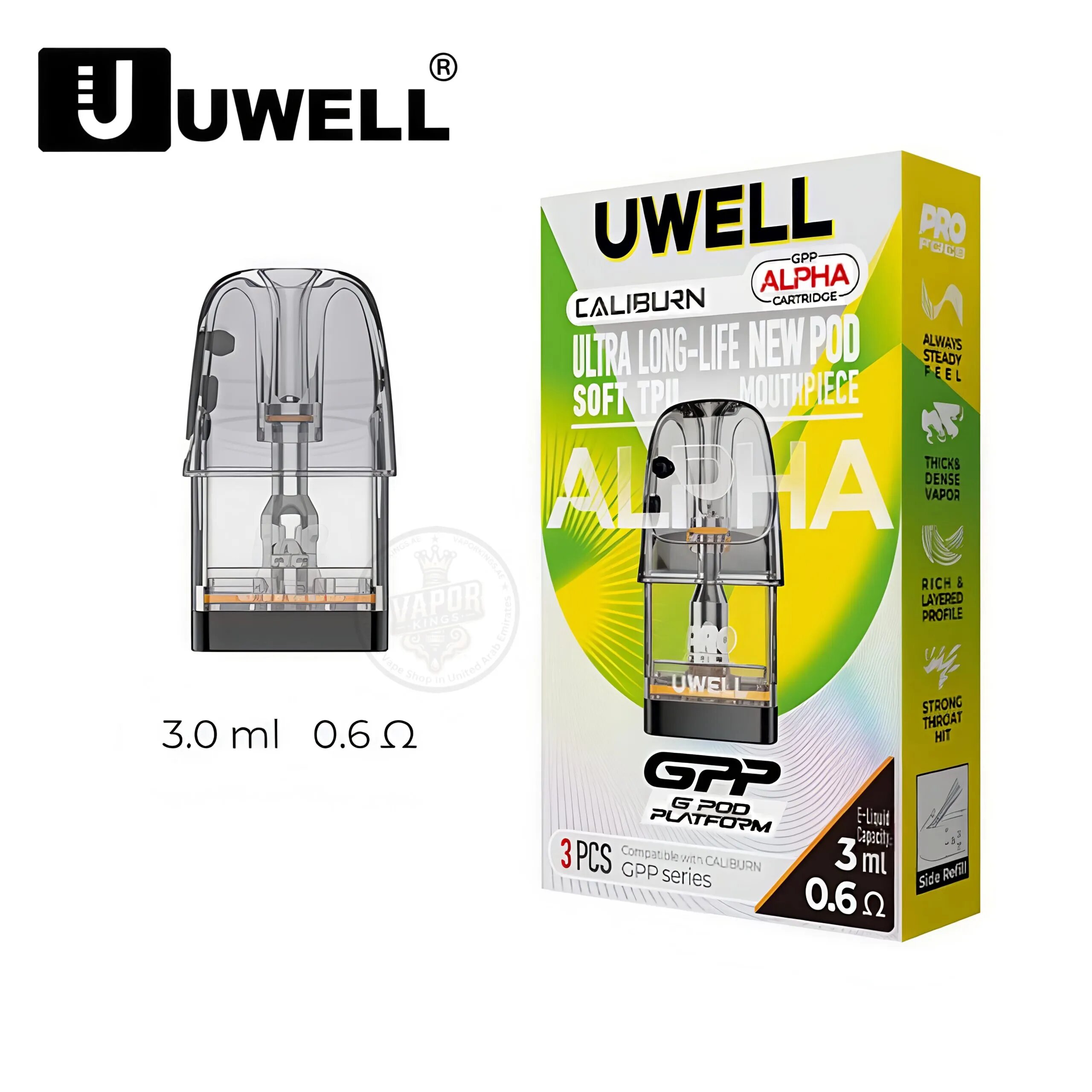 Uwell Caliburn GPP 3ml 0.6Ω