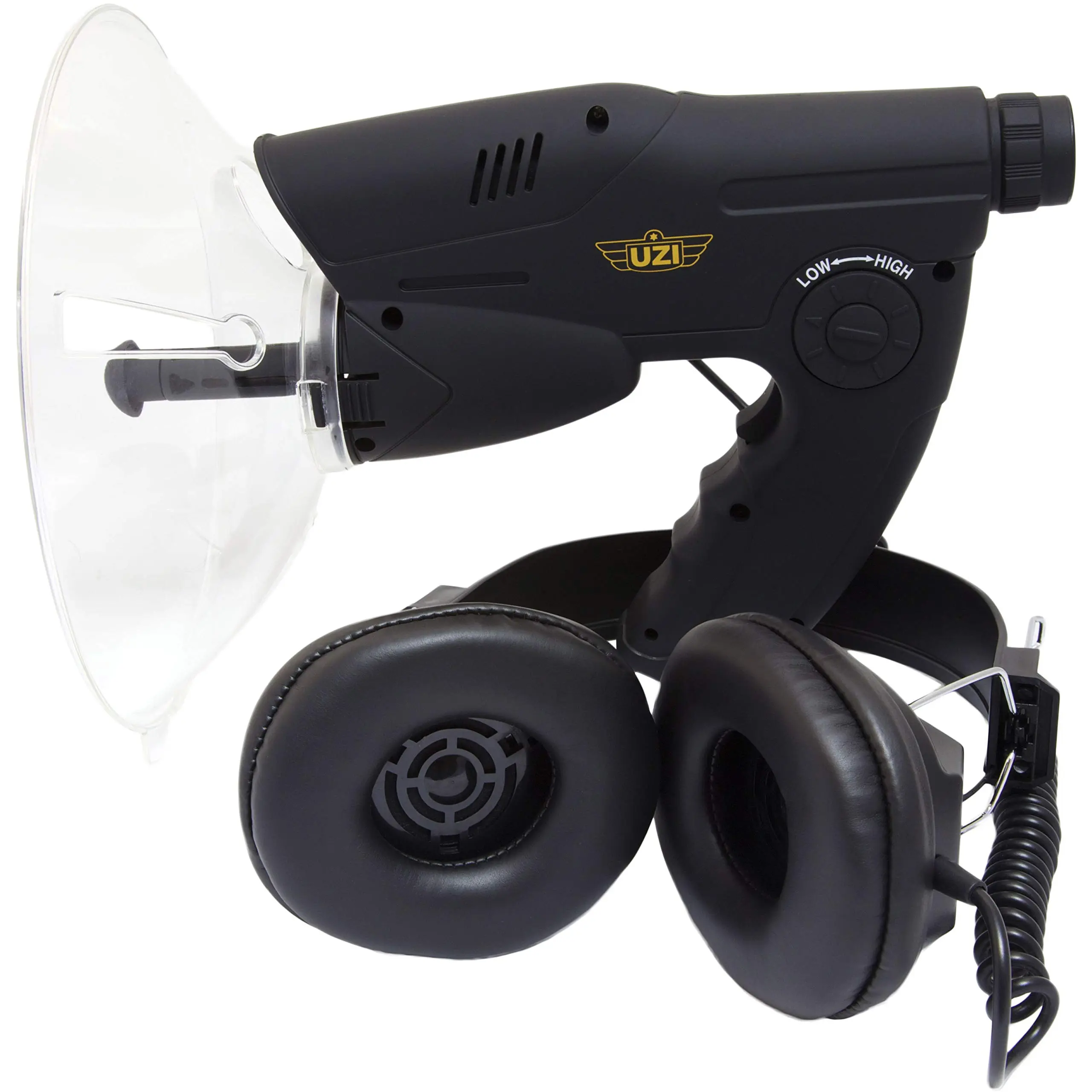 Uzi Observation Device for Listening to Birds Sounds, Scientific Explorer Bionic Ear, Spying, Recording, Spy Kit or Spy Gear