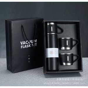 Vacuum Flask with Cups