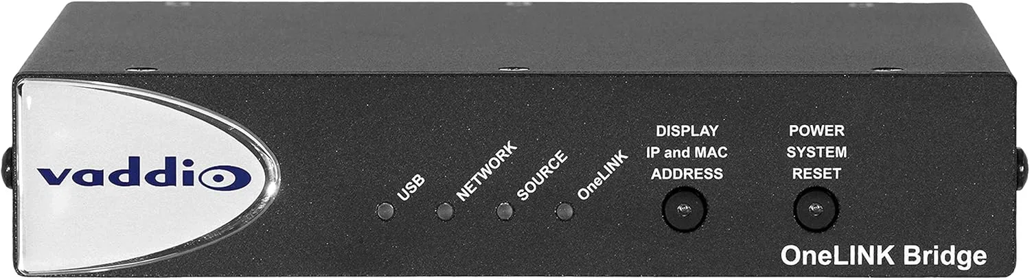 VADDIO RoboSHOT 30E OneLINK Bridge 999-99630-200W White PTZ Camera