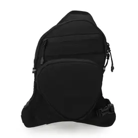 ROYAL ENFIELD HARD CASE THIGH BAG BLACK