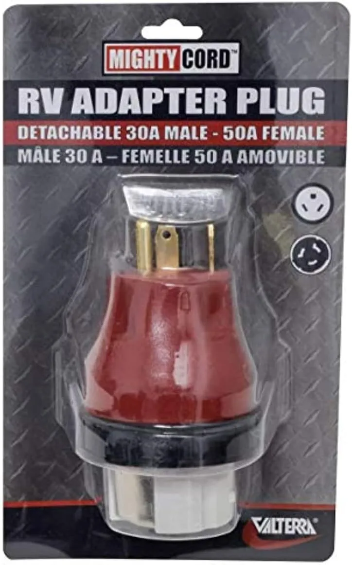 VALTERRA Mighty Cord Detachable RV Adapter Plug