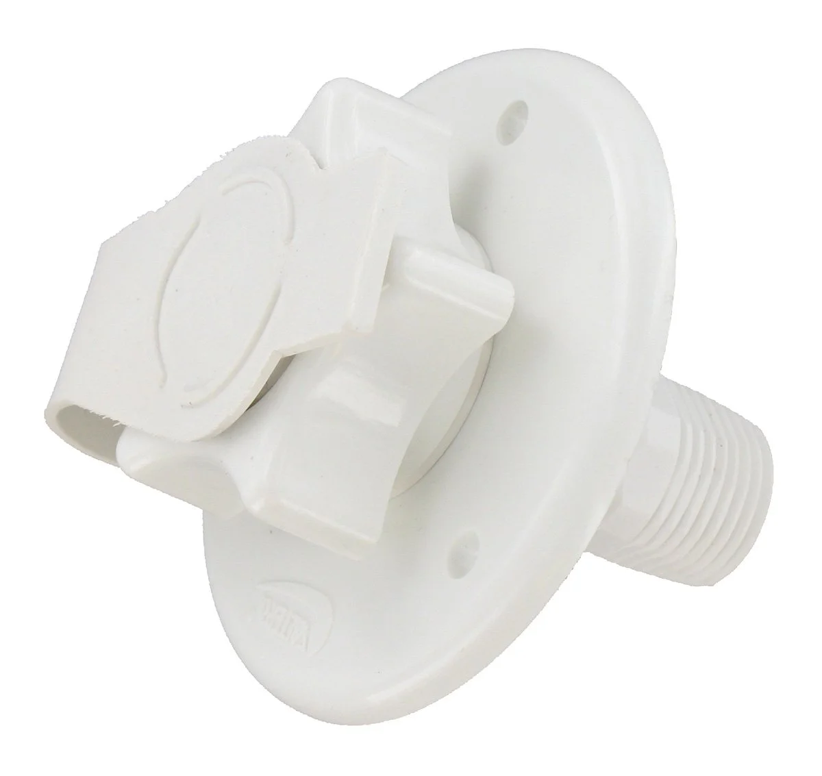 Valterra A010168 2"- 3/4" MPT White Water Inlet