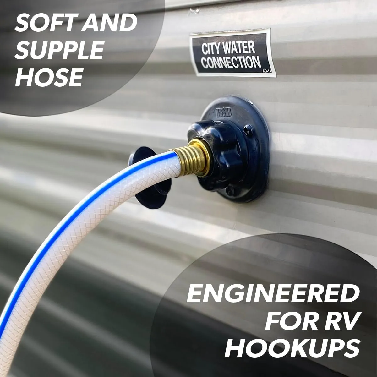 VALTERRA AquaFresh High Pressure Drinking Water Hose for RV