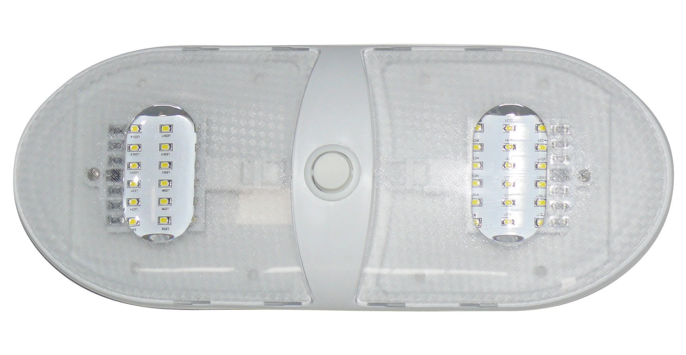 Valterra Diamond Group 65430 Slim Line Double LED Dome Light